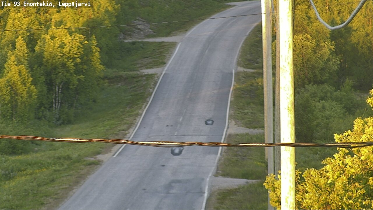 Kelikamerat Kuva Tie 93 Enontekiö, Leppäjärvi, Enontekiö, Lappi