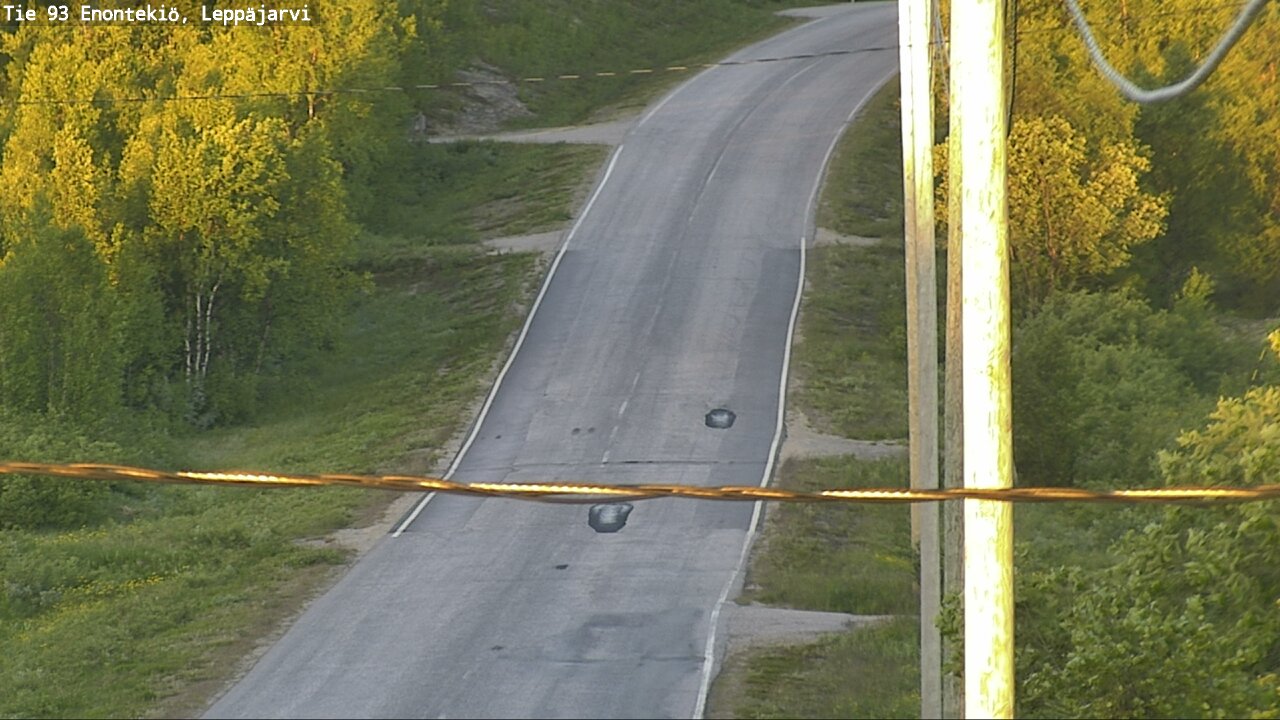 Kelikamerat Kuva Tie 93 Enontekiö, Leppäjärvi, Enontekiö, Lappi