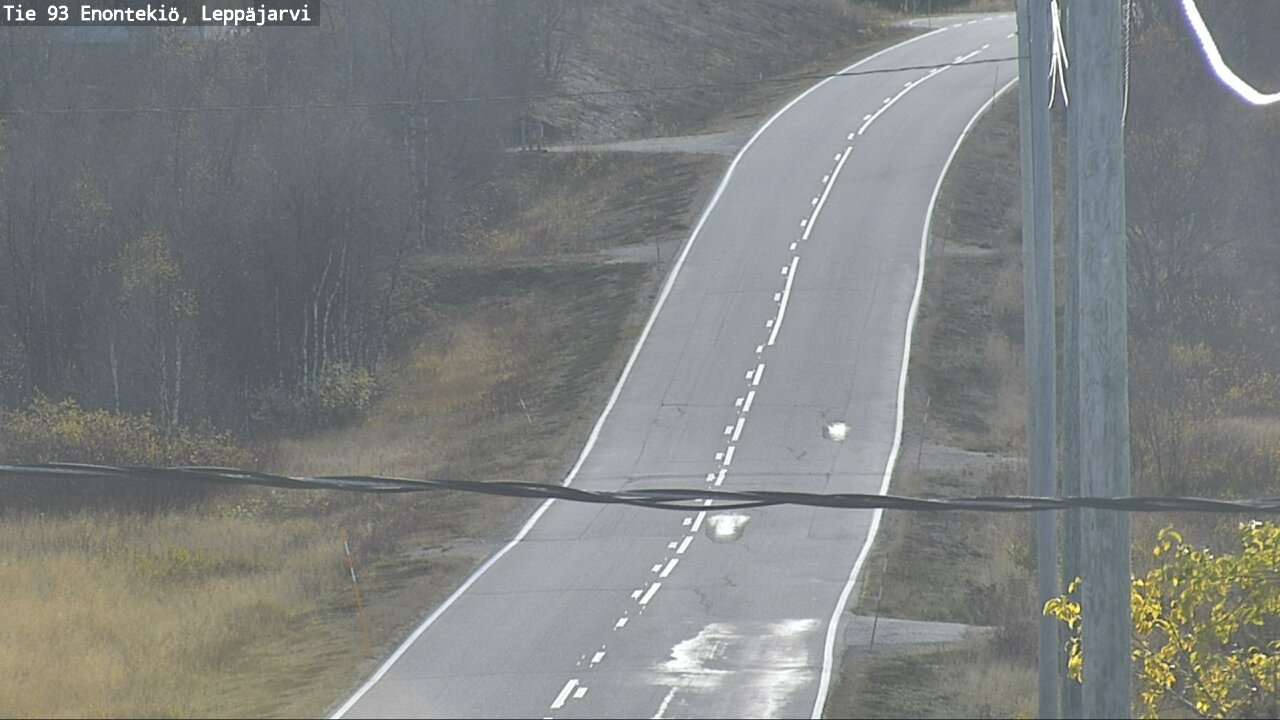 Weather Camera Image Road 93 Enontekiö, Leppäjärvi, Enontekiö, Lappi