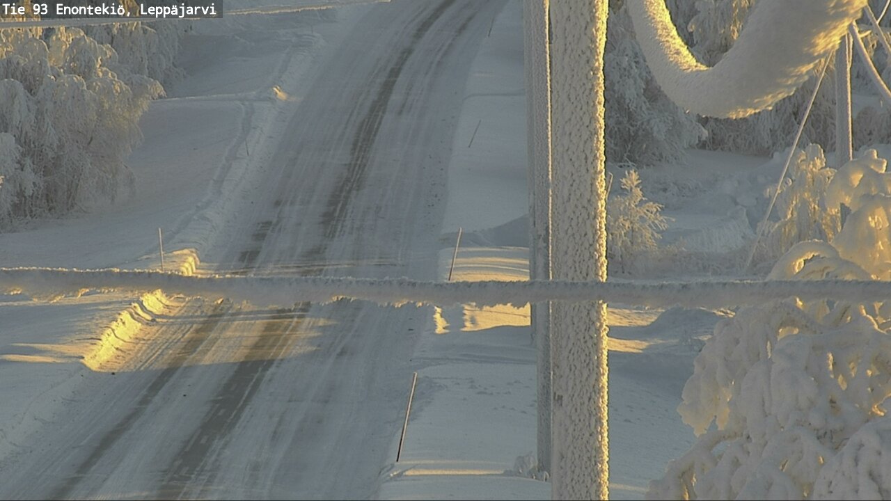 Kelikamerat Kuva Tie 93 Enontekiö, Leppäjärvi, Enontekiö, Lappi