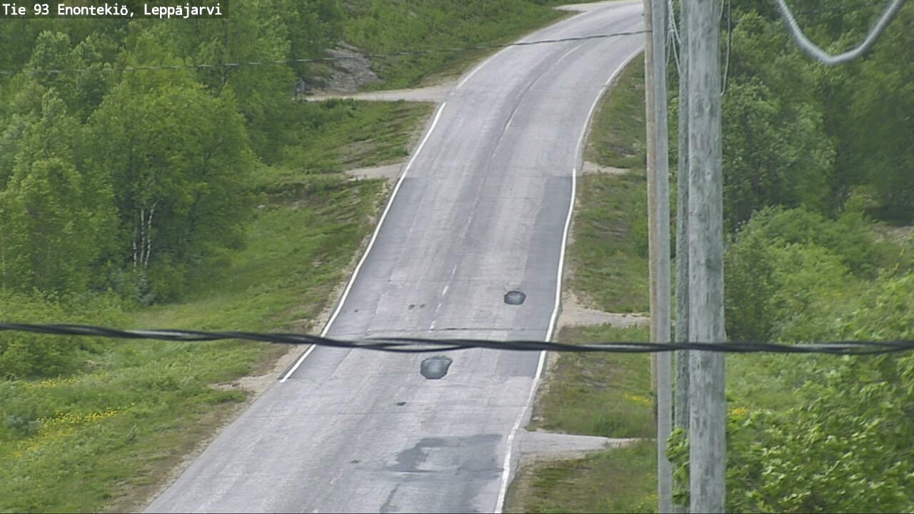 Kelikamerat Kuva Tie 93 Enontekiö, Leppäjärvi, Enontekiö, Lappi