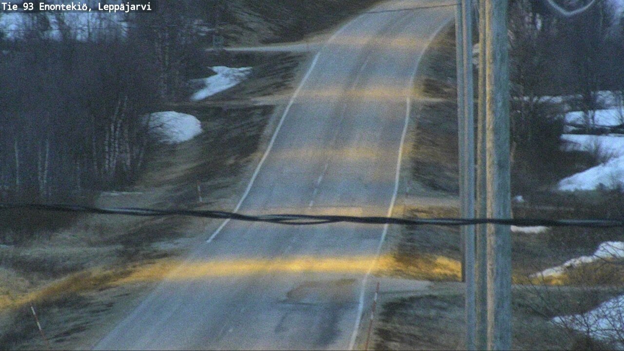 Kelikamerat Kuva Tie 93 Enontekiö, Leppäjärvi, Enontekiö, Lappi