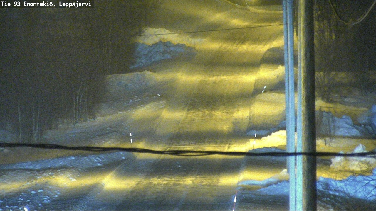 Kelikamerat Kuva Tie 93 Enontekiö, Leppäjärvi, Enontekiö, Lappi