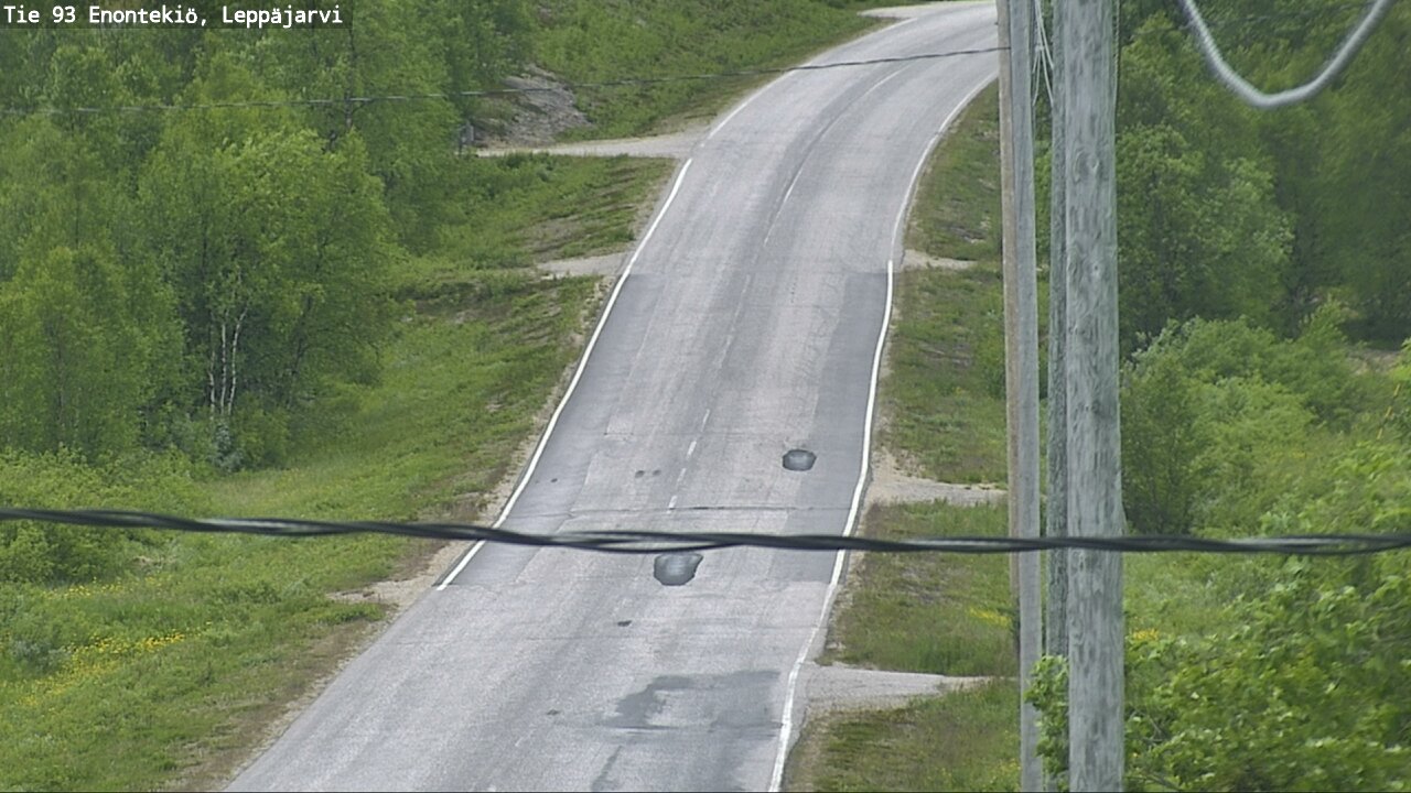 Kelikamerat Kuva Tie 93 Enontekiö, Leppäjärvi, Enontekiö, Lappi