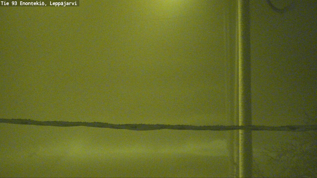 Weather Camera Image Väg 93 Enontekis, Leppäjärvi, Enontekiö, Lappi