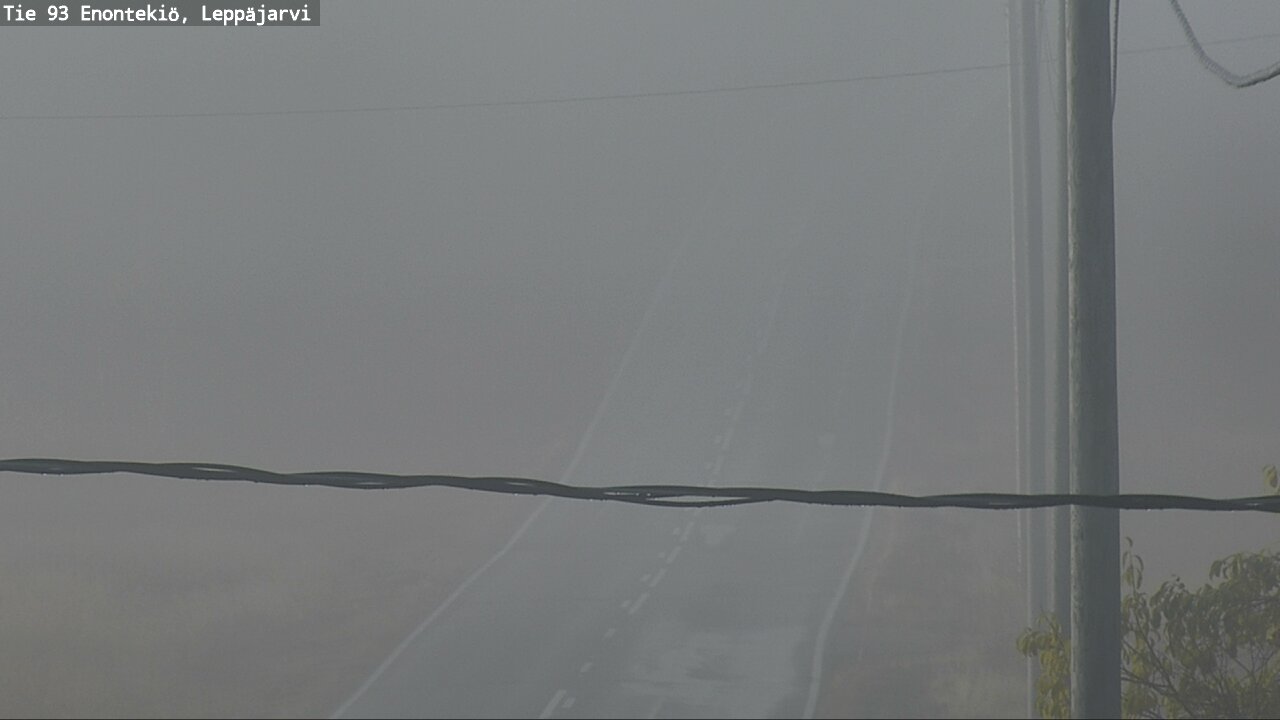 Weather Camera Image Road 93 Enontekiö, Leppäjärvi, Enontekiö, Lappi