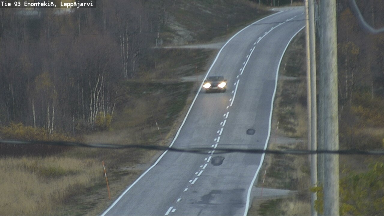 Kelikamerat Kuva Tie 93 Enontekiö, Leppäjärvi, Enontekiö, Lappi
