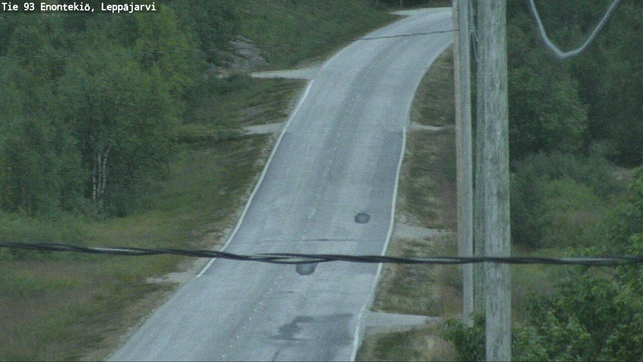 Weather Camera Image Road 93 Enontekiö, Leppäjärvi, Enontekiö, Lappi