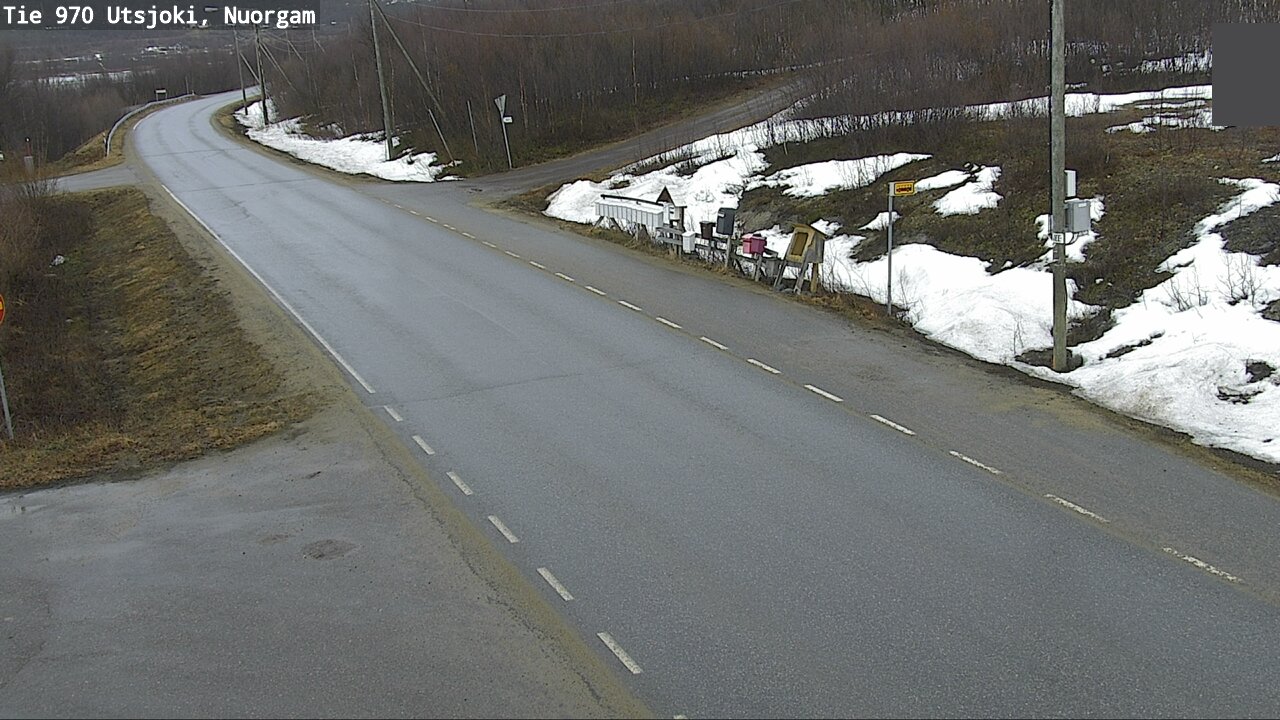 Weather Camera Image Väg 970 Utsjoki, Nuorgam, Utsjoki, Lappi