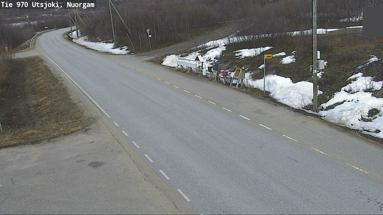Weather Camera Image Väg 970 Utsjoki, Nuorgam, Utsjoki, Lappi