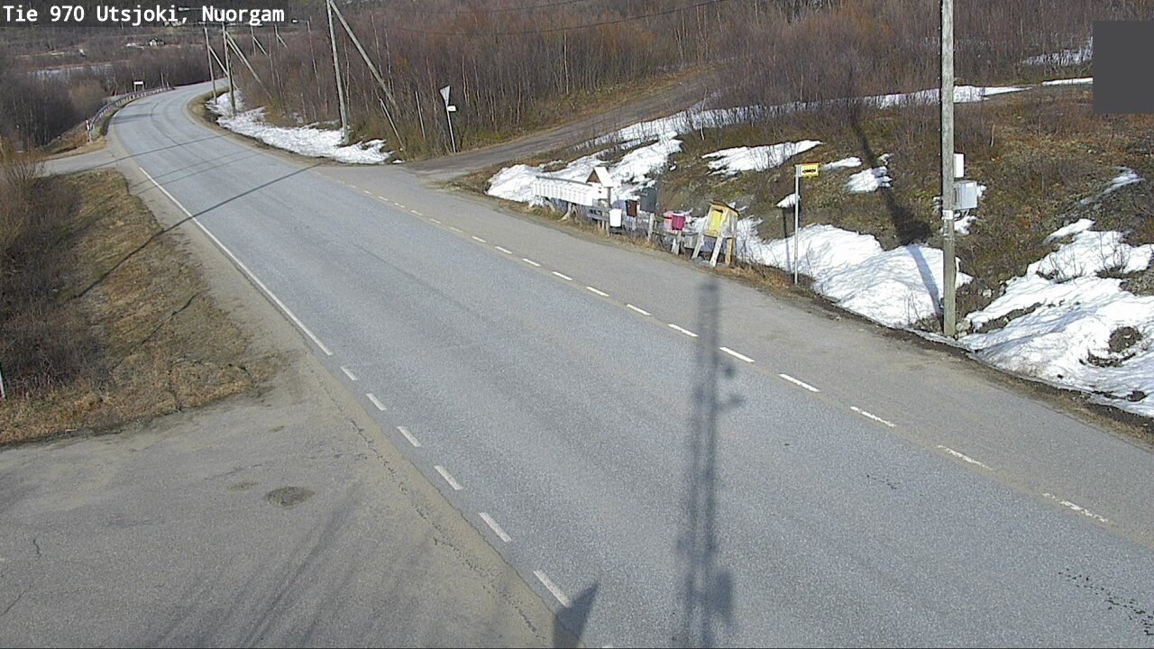 Weather Camera Image Väg 970 Utsjoki, Nuorgam, Utsjoki, Lappi