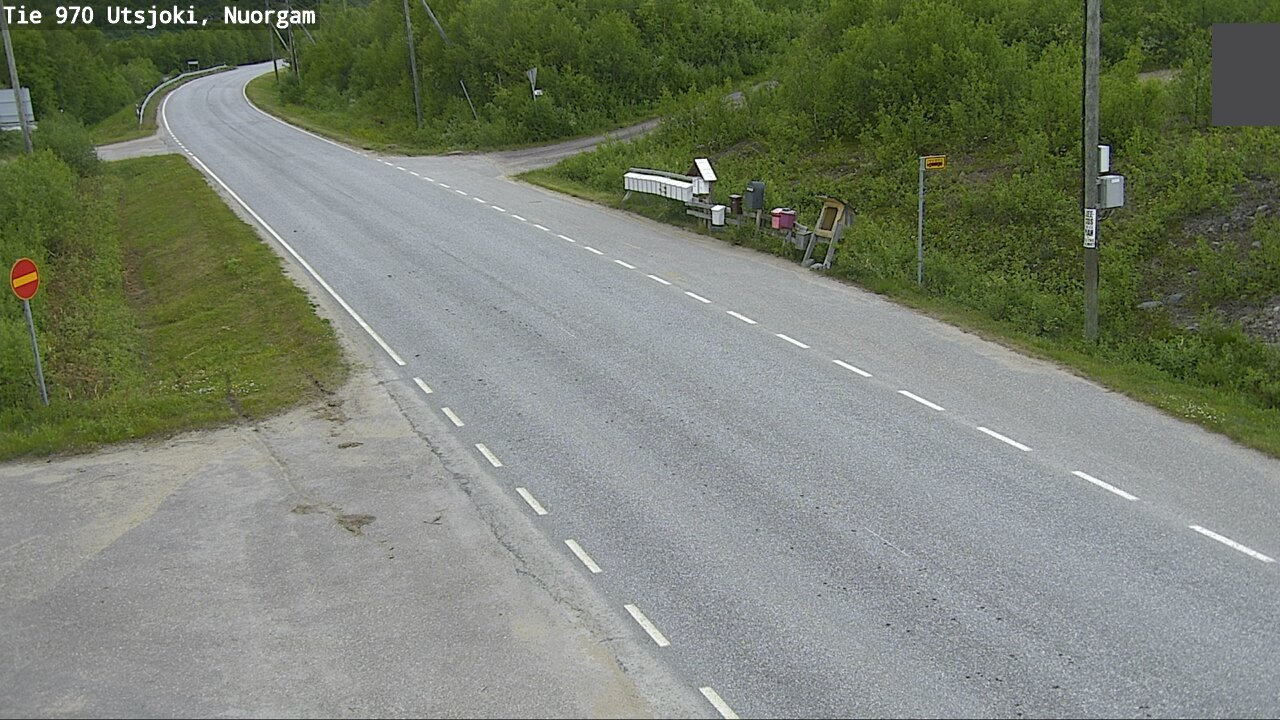 Weather Camera Image Väg 970 Utsjoki, Nuorgam, Utsjoki, Lappi