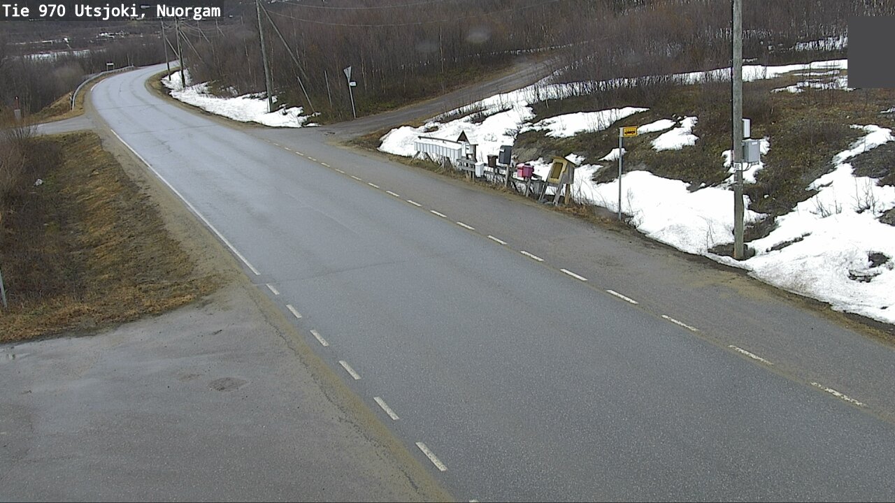 Weather Camera Image Väg 970 Utsjoki, Nuorgam, Utsjoki, Lappi