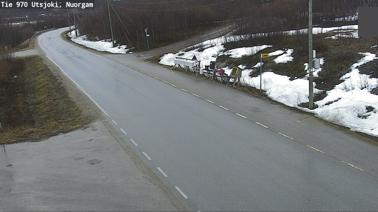 Weather Camera Image Väg 970 Utsjoki, Nuorgam, Utsjoki, Lappi
