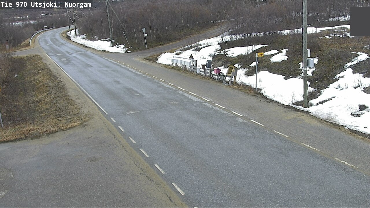 Weather Camera Image Väg 970 Utsjoki, Nuorgam, Utsjoki, Lappi