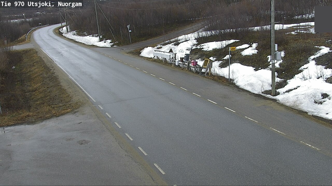 Weather Camera Image Väg 970 Utsjoki, Nuorgam, Utsjoki, Lappi