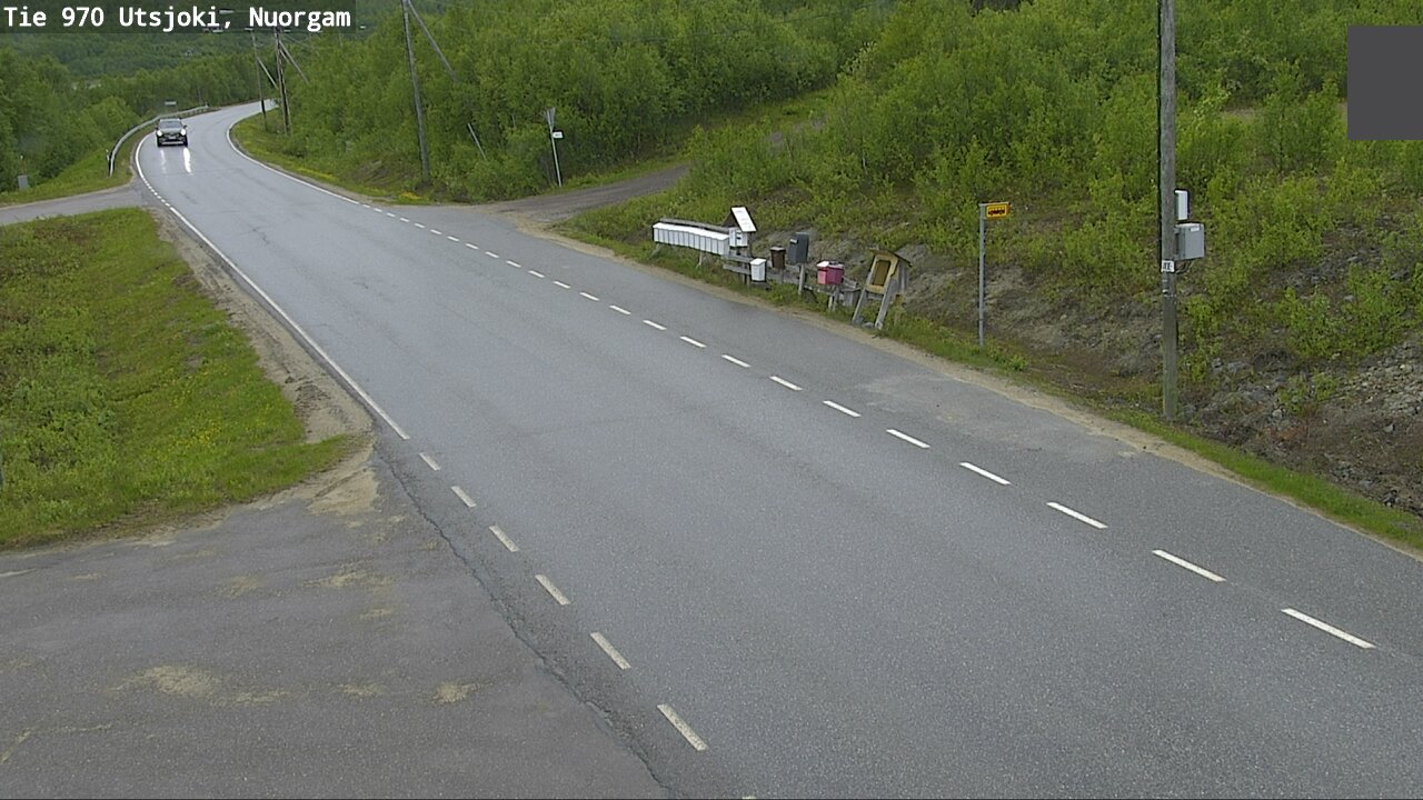 Weather Camera Image Väg 970 Utsjoki, Nuorgam, Utsjoki, Lappi