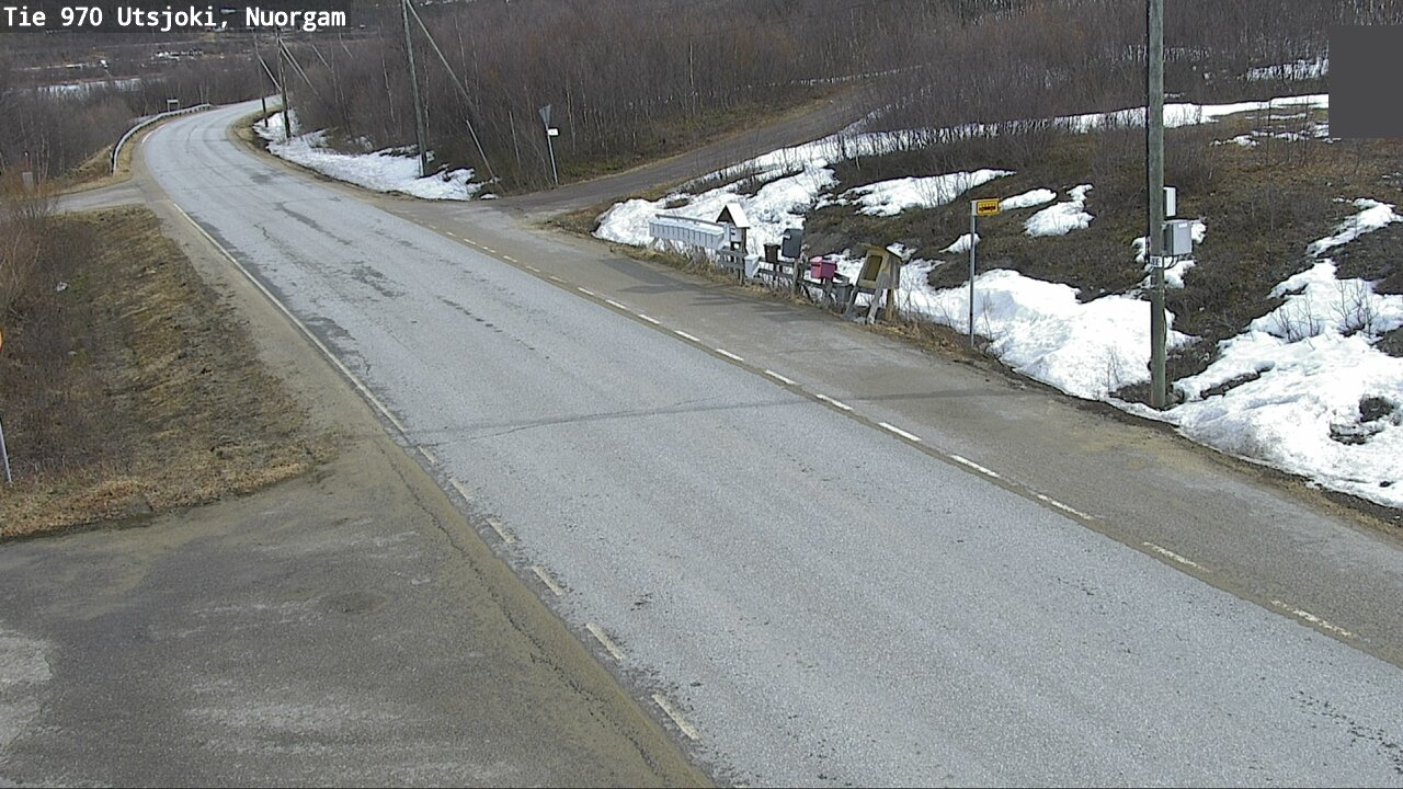 Weather Camera Image Väg 970 Utsjoki, Nuorgam, Utsjoki, Lappi