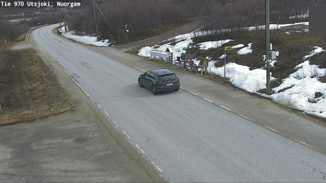 Weather Camera Image Väg 970 Utsjoki, Nuorgam, Utsjoki, Lappi