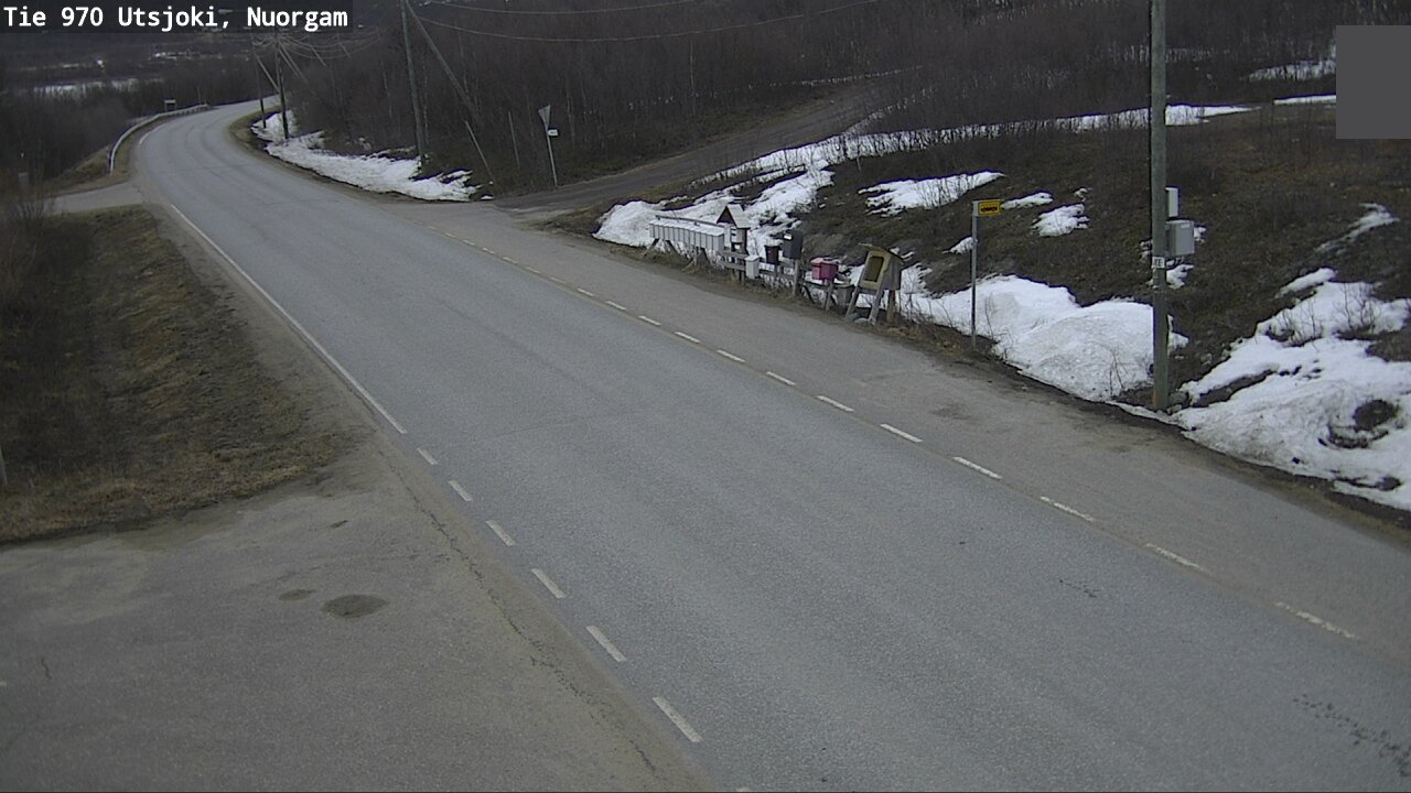 Weather Camera Image Väg 970 Utsjoki, Nuorgam, Utsjoki, Lappi