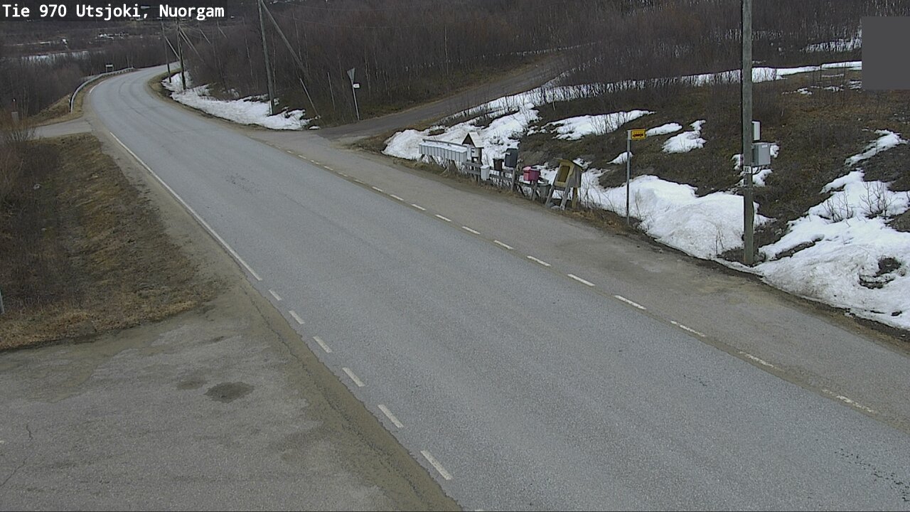 Weather Camera Image Väg 970 Utsjoki, Nuorgam, Utsjoki, Lappi