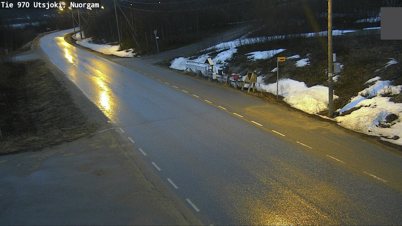 Weather Camera Image Väg 970 Utsjoki, Nuorgam, Utsjoki, Lappi