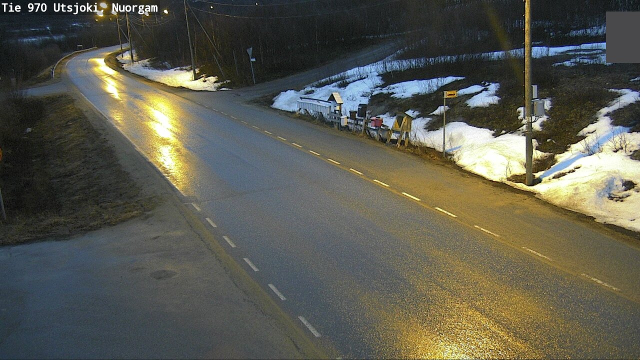 Weather Camera Image Väg 970 Utsjoki, Nuorgam, Utsjoki, Lappi