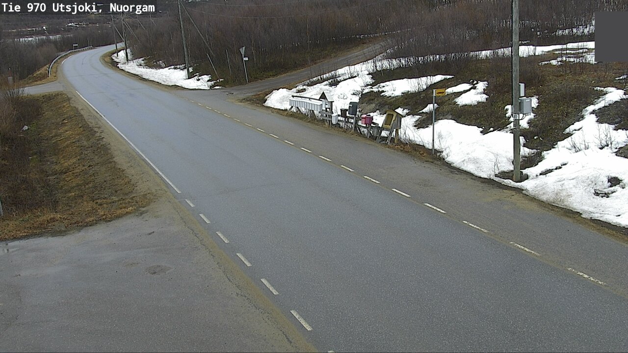 Weather Camera Image Väg 970 Utsjoki, Nuorgam, Utsjoki, Lappi