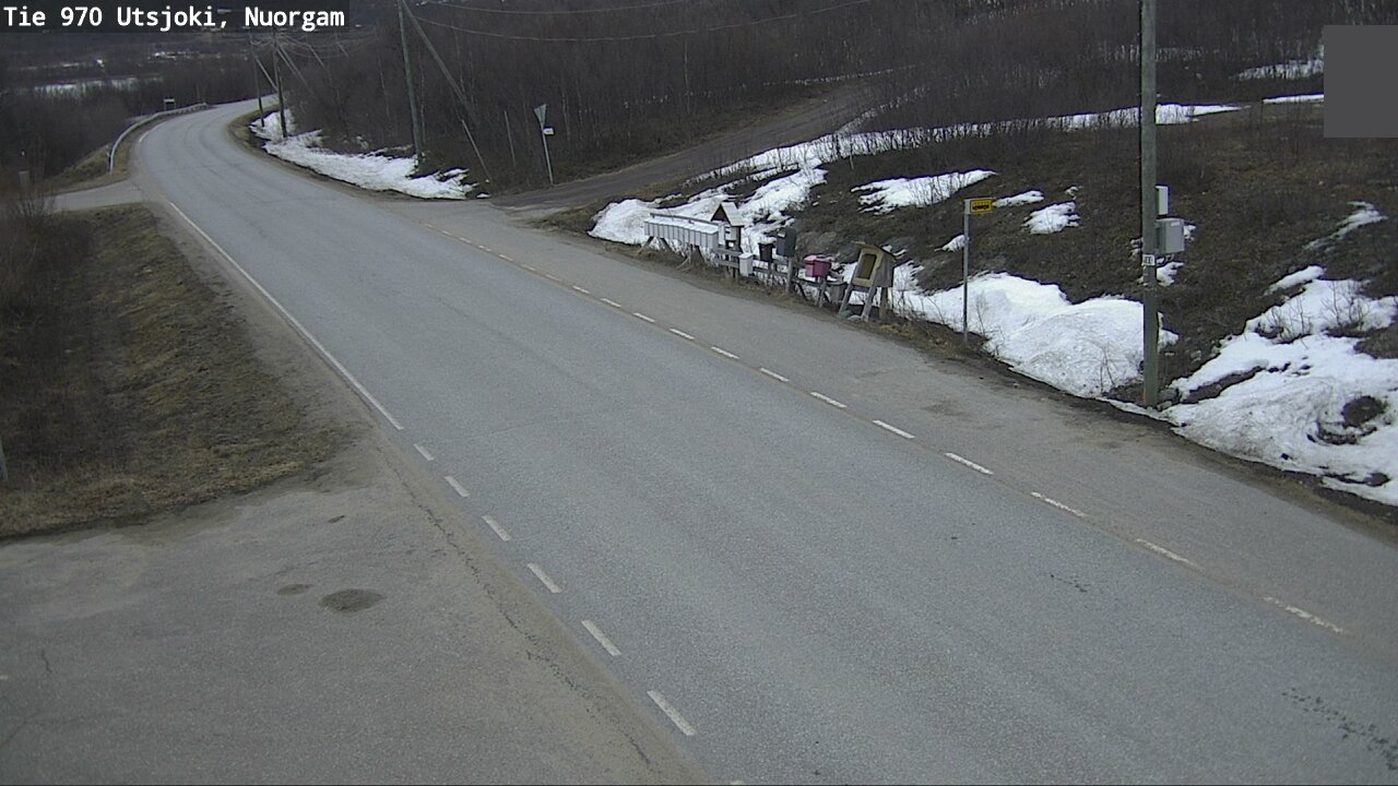 Weather Camera Image Väg 970 Utsjoki, Nuorgam, Utsjoki, Lappi