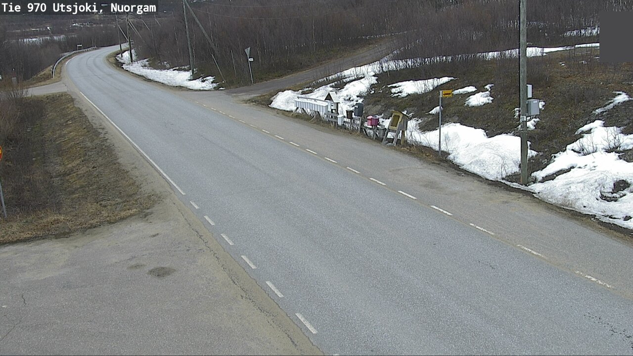 Weather Camera Image Väg 970 Utsjoki, Nuorgam, Utsjoki, Lappi