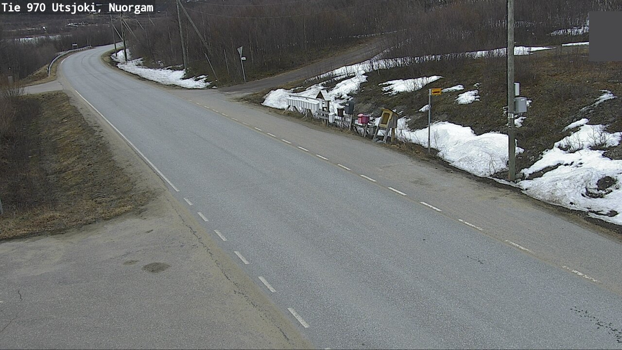 Weather Camera Image Väg 970 Utsjoki, Nuorgam, Utsjoki, Lappi
