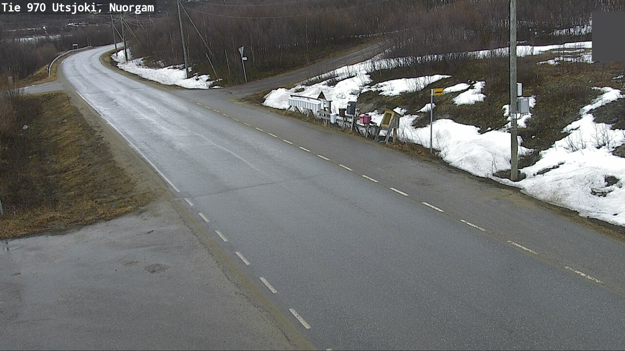 Weather Camera Image Väg 970 Utsjoki, Nuorgam, Utsjoki, Lappi