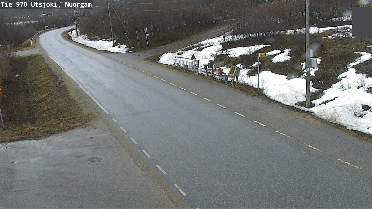 Weather Camera Image Väg 970 Utsjoki, Nuorgam, Utsjoki, Lappi