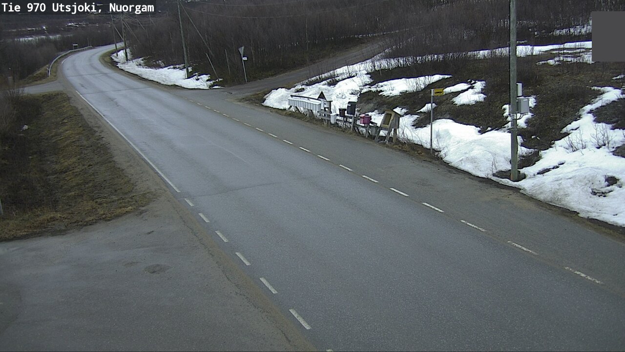 Weather Camera Image Väg 970 Utsjoki, Nuorgam, Utsjoki, Lappi