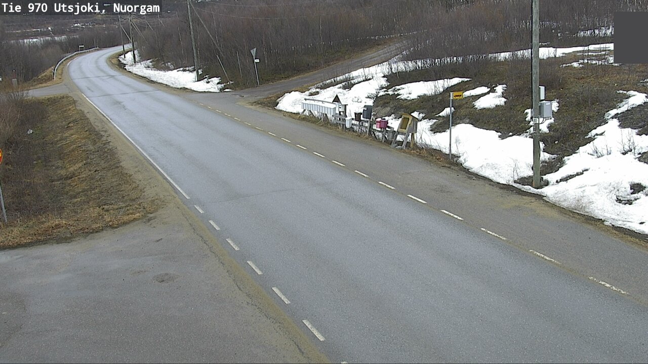 Weather Camera Image Väg 970 Utsjoki, Nuorgam, Utsjoki, Lappi