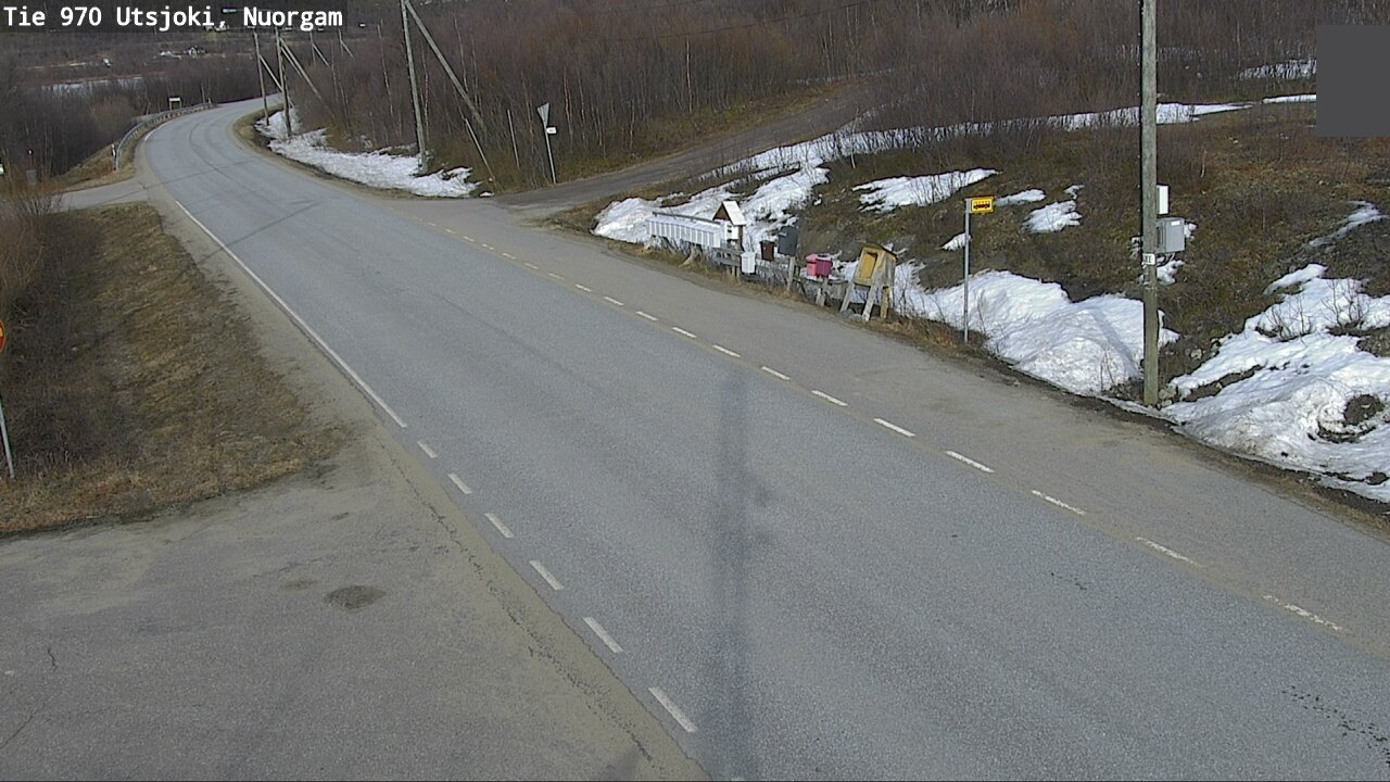 Weather Camera Image Väg 970 Utsjoki, Nuorgam, Utsjoki, Lappi