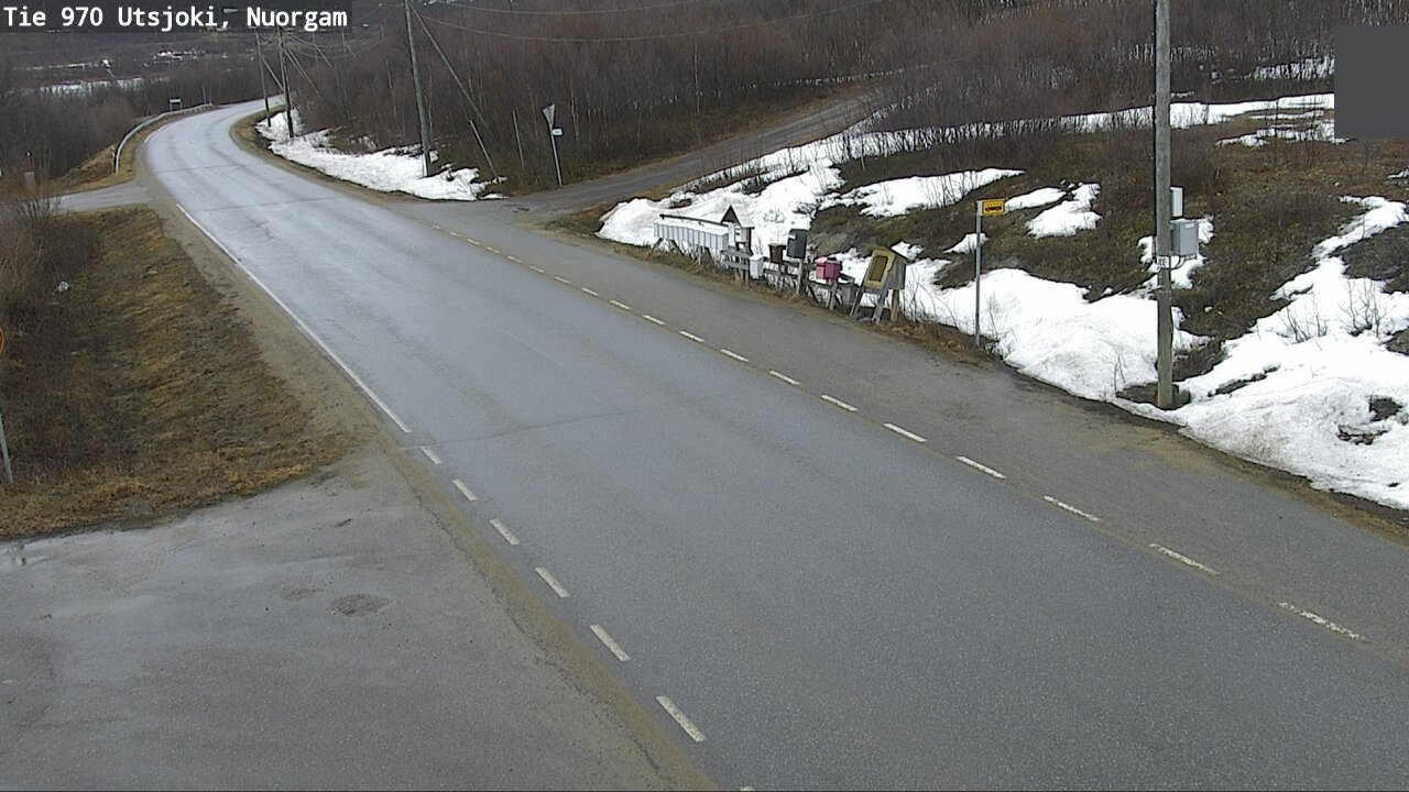 Weather Camera Image Väg 970 Utsjoki, Nuorgam, Utsjoki, Lappi