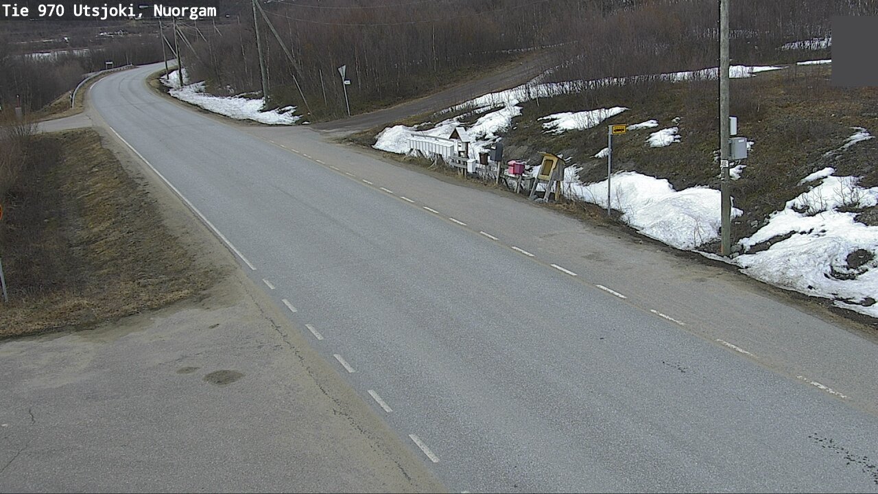 Weather Camera Image Väg 970 Utsjoki, Nuorgam, Utsjoki, Lappi