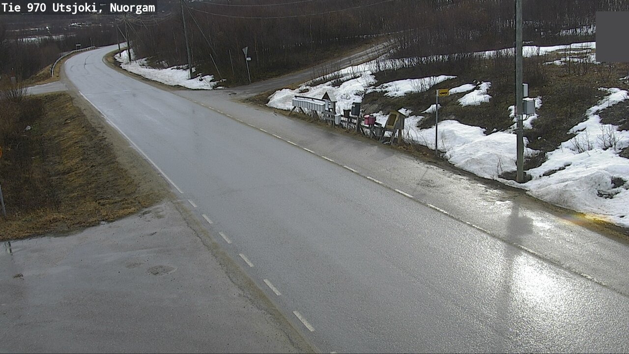 Weather Camera Image Väg 970 Utsjoki, Nuorgam, Utsjoki, Lappi