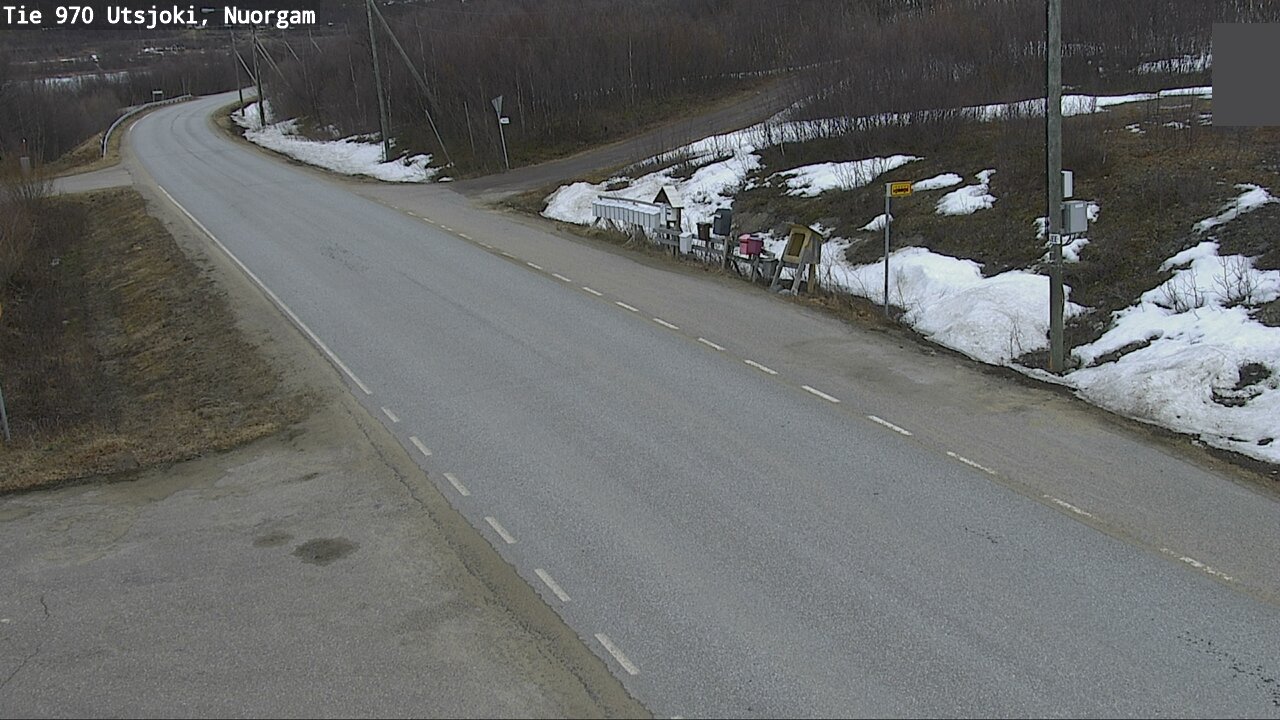 Weather Camera Image Väg 970 Utsjoki, Nuorgam, Utsjoki, Lappi
