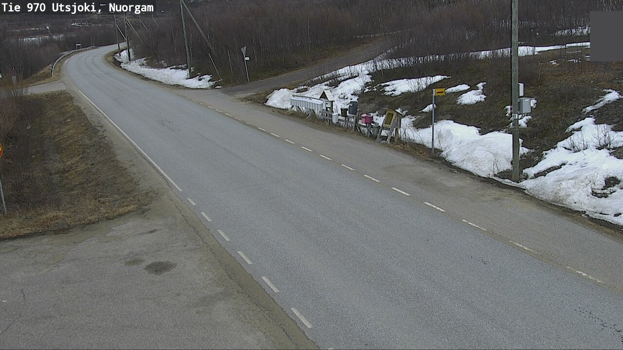 Weather Camera Image Väg 970 Utsjoki, Nuorgam, Utsjoki, Lappi