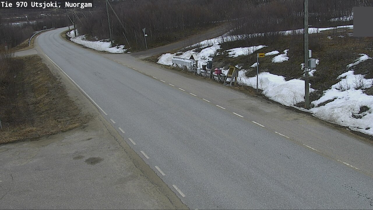 Weather Camera Image Väg 970 Utsjoki, Nuorgam, Utsjoki, Lappi
