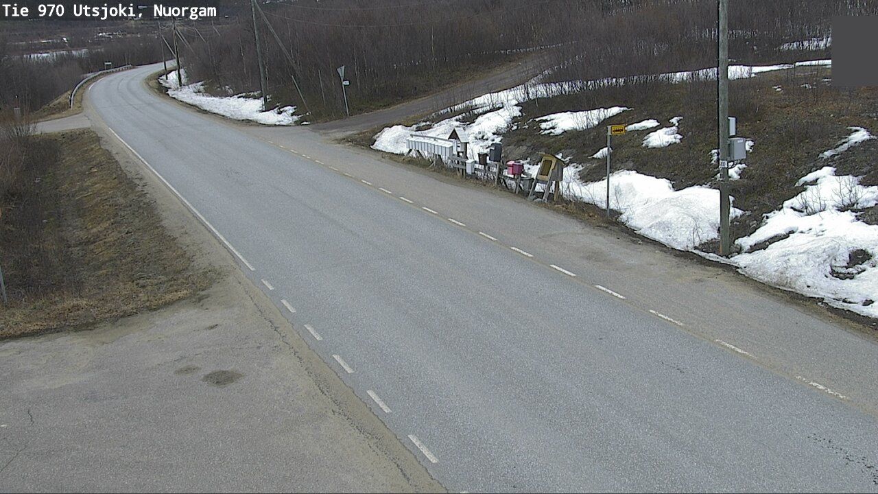 Weather Camera Image Väg 970 Utsjoki, Nuorgam, Utsjoki, Lappi