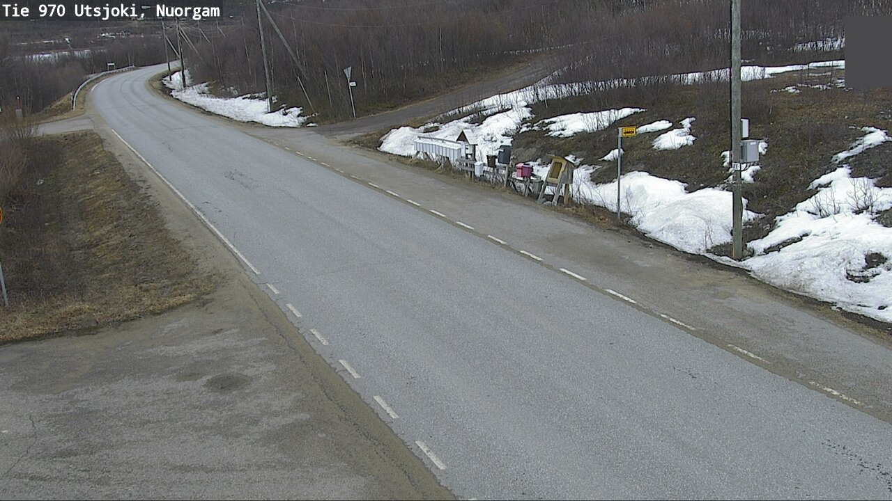 Weather Camera Image Väg 970 Utsjoki, Nuorgam, Utsjoki, Lappi