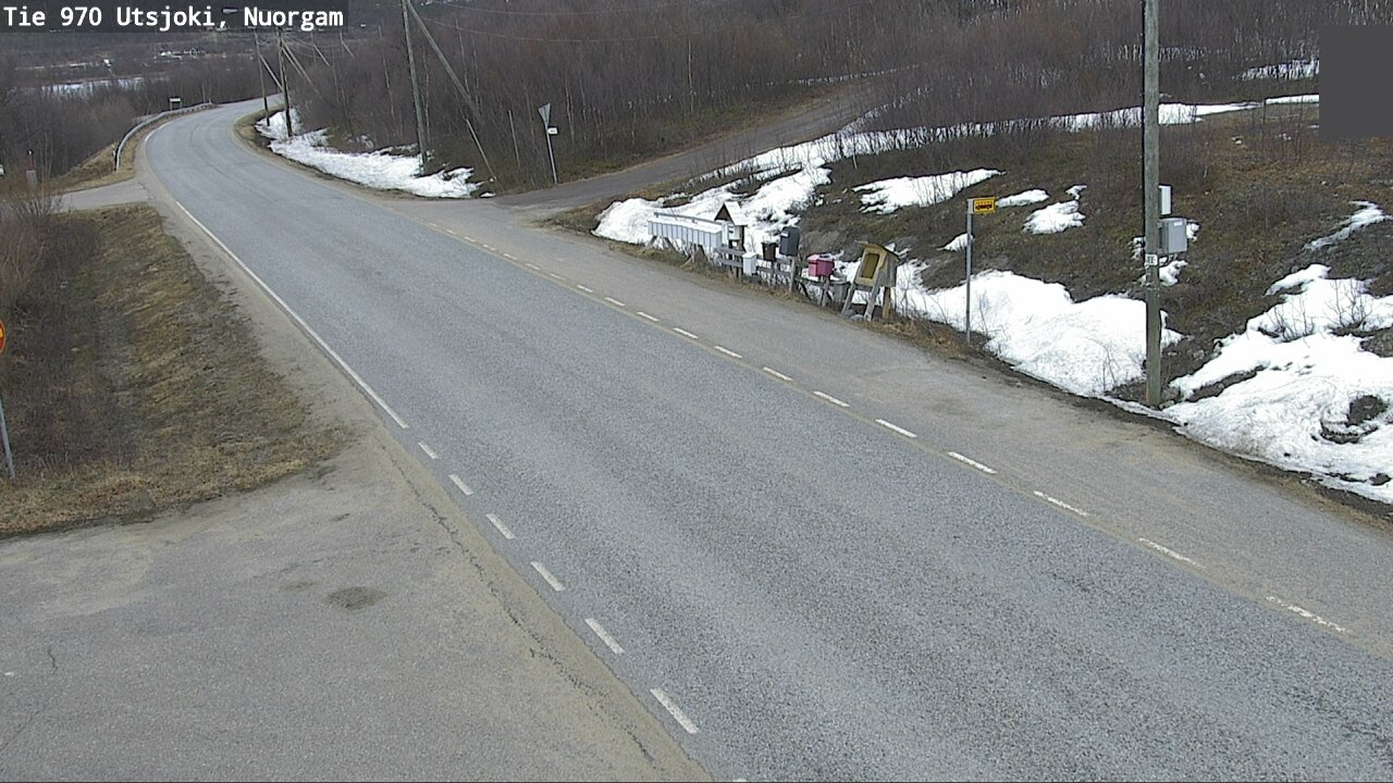 Weather Camera Image Väg 970 Utsjoki, Nuorgam, Utsjoki, Lappi