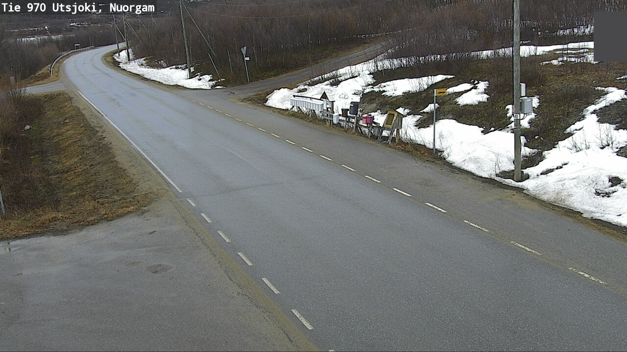 Weather Camera Image Väg 970 Utsjoki, Nuorgam, Utsjoki, Lappi