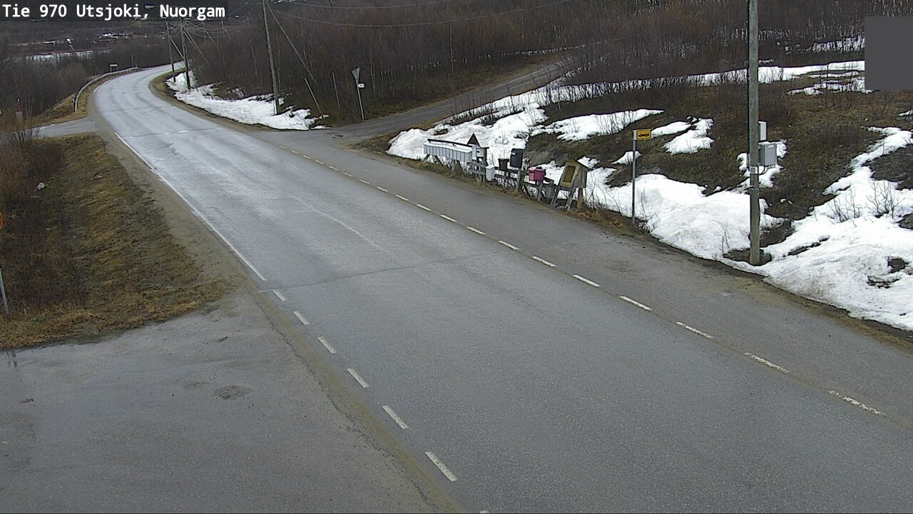 Weather Camera Image Väg 970 Utsjoki, Nuorgam, Utsjoki, Lappi