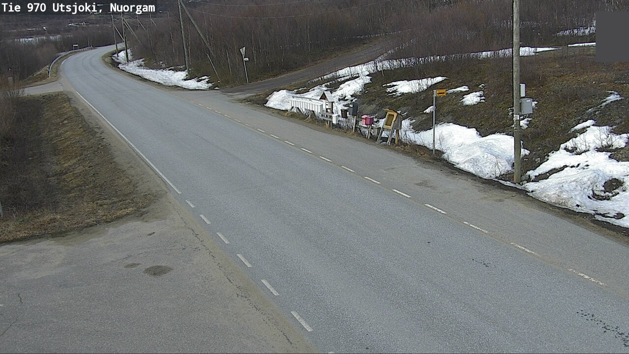 Weather Camera Image Väg 970 Utsjoki, Nuorgam, Utsjoki, Lappi