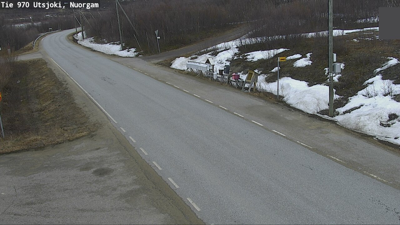 Weather Camera Image Väg 970 Utsjoki, Nuorgam, Utsjoki, Lappi