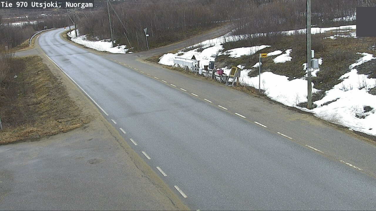 Weather Camera Image Väg 970 Utsjoki, Nuorgam, Utsjoki, Lappi